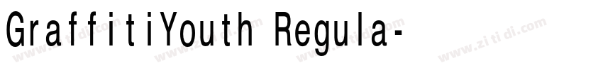 GraffitiYouth Regula字体转换
